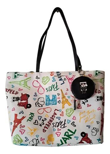 Bolsa Tote Karl Lagerfeld Blanca Original Cm X Cm X Cm Meses