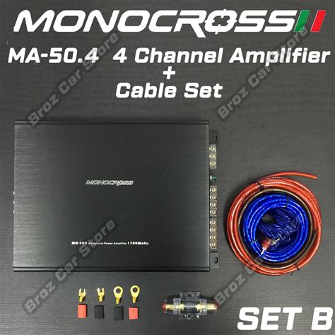 Amplifier Combo Set Monocross Adam Adams Digital Roadmark