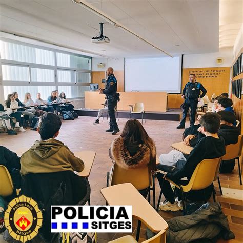 Policia De Sitges On Twitter Sessions Formatives Deducaci Vi Ria A