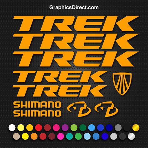 Trek Vinyl Replacement Decal Sticker Sets