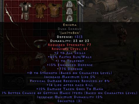 Roneye S Perfect Enigma Thread 15 15 775 Topic D2jsp