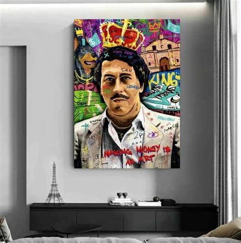 Quadro Decorativo Pablo Escobar