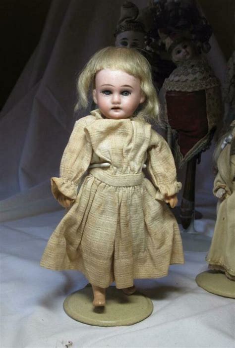 Armand Marseille Antique German Doll 8 Am 1894 Bisque Glass Eyes Open