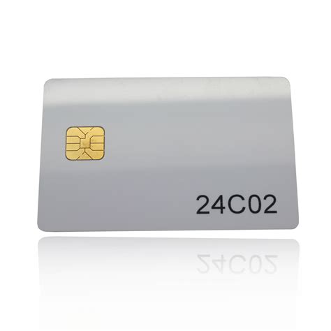 Sle Contact Smart Card Blank White Blank Contact Ic Card Contact