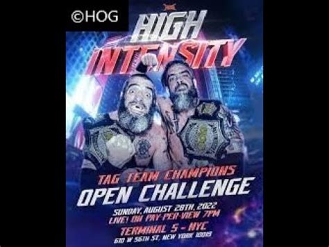 The Briscoes C Vs Hog Tag Team Title Open Challenge Hog High