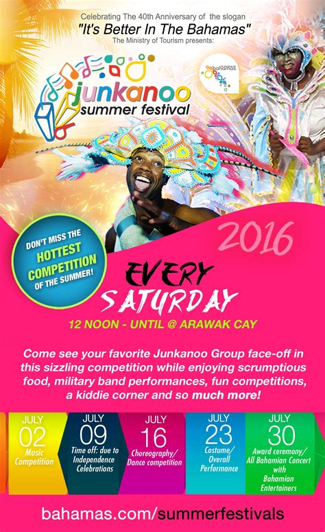 Tourism Today Junkanoo Leaders Excited About Junkanoo Summer Festival