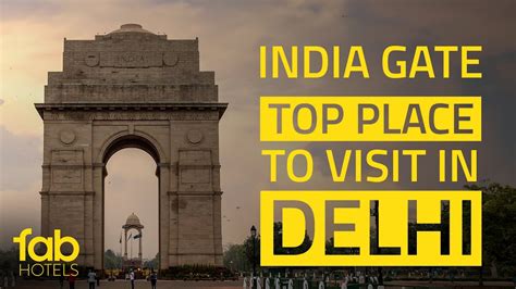 India Gate Delhi Tourist Destination All India War Memorial Youtube