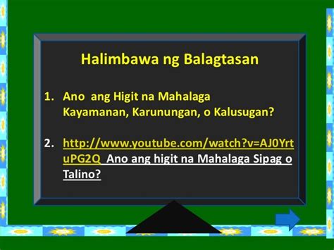 Ano Ang Mas Mahalaga Karunungan O Kayamanan Balagtasan Mahalaga Tandaan