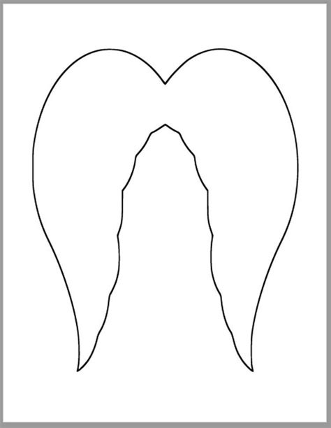 Free Printable Angel Wings Template - prntbl.concejomunicipaldechinu.gov.co