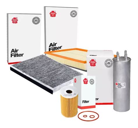 Kit Filtros Aceite Aire Gasolina Cabina Transporter 2 0 2017 Envío gratis