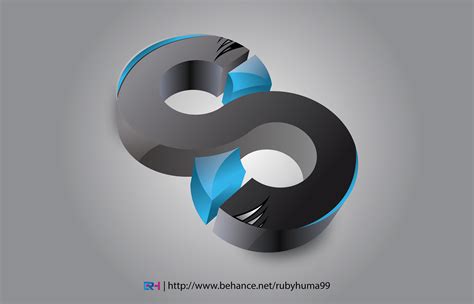 3D Logo Design - ADOBE ILLUSTRATOR By Ruby Huma on Behance