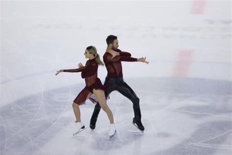 Patinage artistique Gabriella Papadakis et Guillaume Cizeron en tête