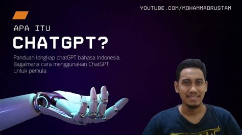 Tutorial Chatgpt Lengkap Cara Menggunakan Chat Gpt Untuk Pemula Youtube