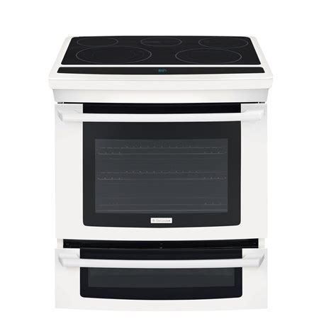 Electrolux Electric Slide In Range 30 In Ew30es65gw Sears