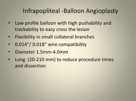 Ppt Peripheral Angioplasty Overview Hardware Powerpoint Presentation