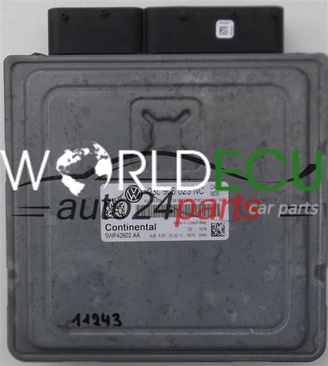 Ecu Engine Controller Vw Volkswagen Touran Continental Wp Aa