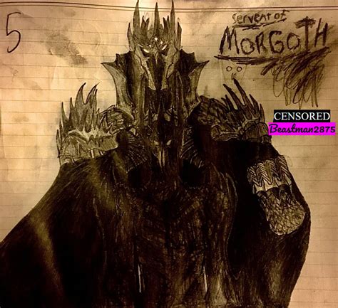 Sauron and Morgoth by ExoticHypnotics on DeviantArt