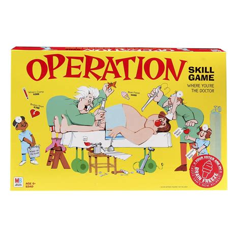 Milton Bradley Operation Game Play