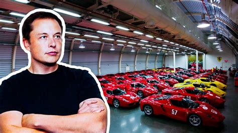 What The Ceo Of Tesla Elon Musk Car Collection Looks Like Youtube