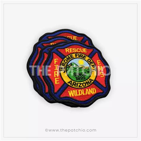 Custom Fire Department Patches – Quality & Durability