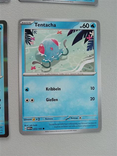 Tentacha Deutsch Pokemon Mew Kaufen Auf Ricardo