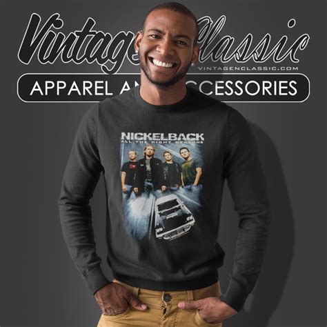 Nickelback Shirt All The Right Reasons - Vintagenclassic Tee