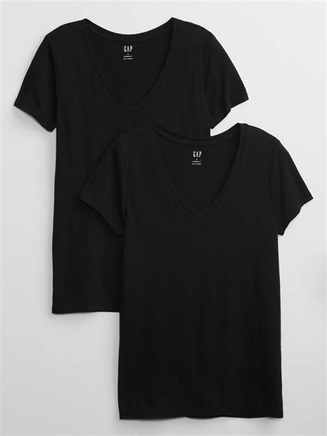 Favorite V Neck T Shirt 2 Pack Gap Factory