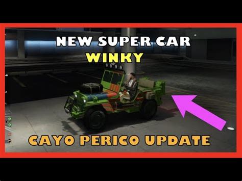 NEW WINKY FOR 1 100 000 NEW WARSTOCK FUNNY CAR GTA5 THE CAYO