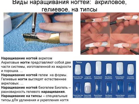 Наращивание ногтей на типсах - пошаговое руководство