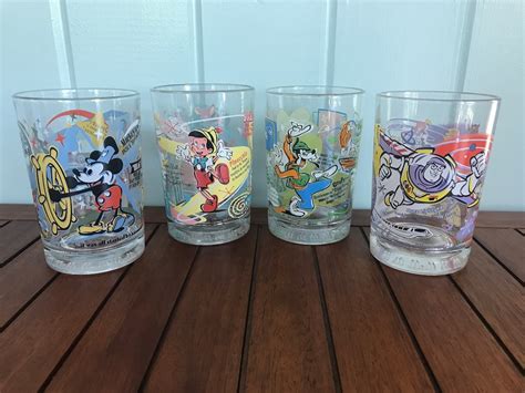 One Mcdonalds Walt Disney World 100 Years Of Magic Glass Etsy