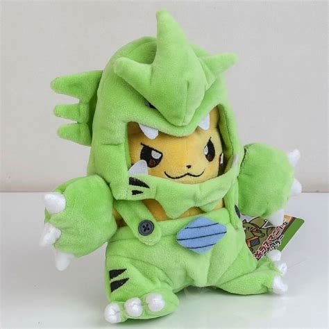 Pikachu Peluche Tyranocif Cosplay Pokémon 20cm