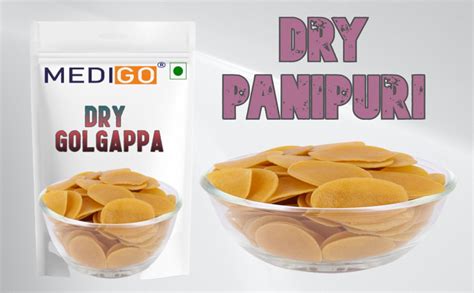 Dry Ready To Fry Atta Golgappa Panipuri Papad Fryums Puchka Gupchup