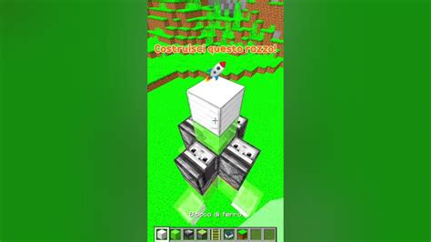 Costruisco Un Razzo Funzionante Su Minecraft Youtube