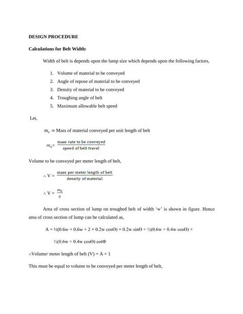 (PDF) Design Procedure - belt conveyor - DOKUMEN.TIPS