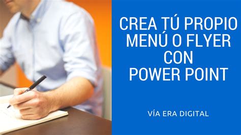 Cómo hacer un ménu o volante con power point YouTube