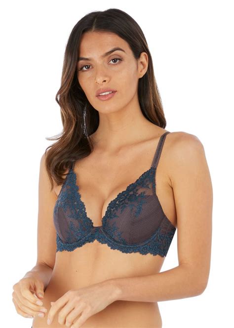 Embrace Lace Plunge Bra Nine Iron Eve Lingerie