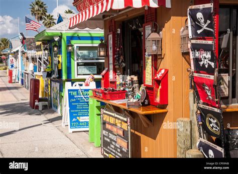 Clearwater Beach Marina Florida Stock Photo Alamy