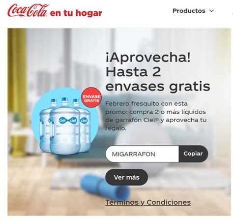 Coca Cola Garrafones Ciel De L Solo Liquido Promodescuentos