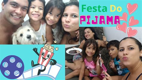 Festa Do Pijama As Crian As De F Rias Youtube