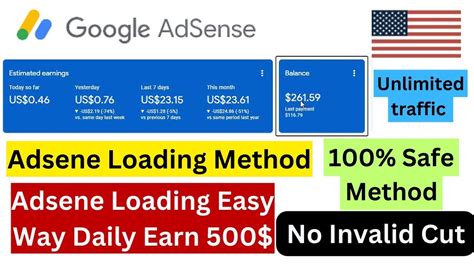 How To Make Up To K Per Day With Google Adsense Loading New Method