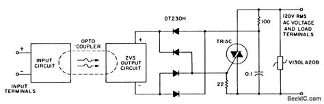 INTEGRATED_SOLID_STATE_RELAY - Relay_Control - Control_Circuit - Circuit Diagram - SeekIC.com