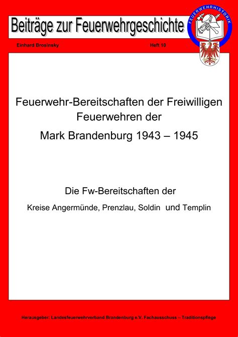 Online Archiv für Feuerwehr Literatur Feuerwehr Literatur Archiv