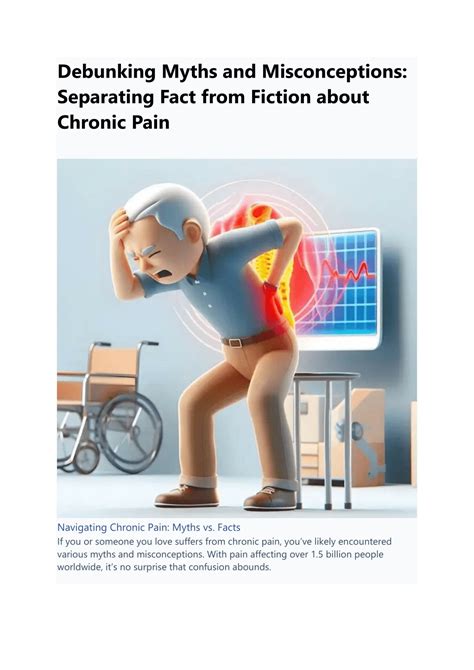 PPT Separating Fact From Fiction About Chronic Pain PowerPoint