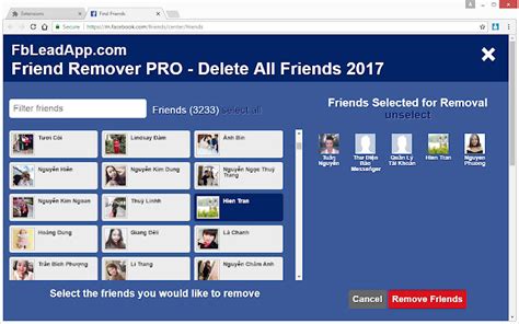 Facebook Friends Remover Pro Delete All Inactive Friends On Fb