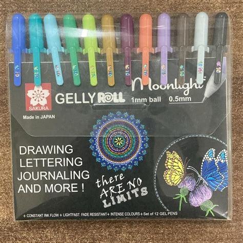 Sakura Gelly Roll Moonlight Opaque Shades Gel Pens Pack Of 12 Maxa