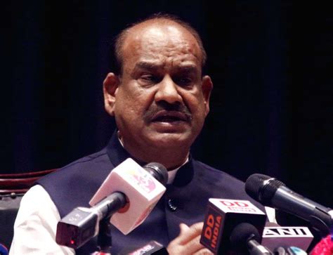 New Delhi Lok Sabha Speaker Om Birla Addresses The Media On The Th