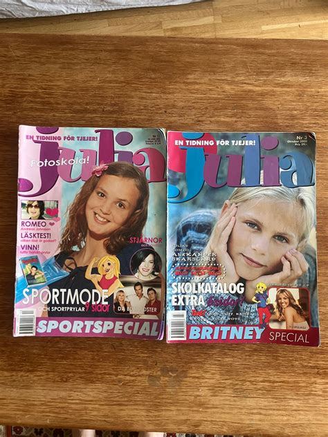 Se produkter som liknar sex exemplar av tidningen Julia på Tradera 684574097