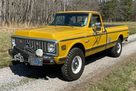 1972 Chevrolet K20 Cheyenne Super 4×4 Vin Cke242z142501 Classiccom