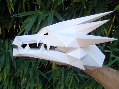 Make Your Own Dragon Hand Puppet With Just Paper And Glue