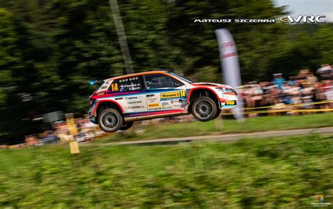 Csomós Miklós Bán Viktor Škoda Fabia Rally2 evo Barum Czech Rally